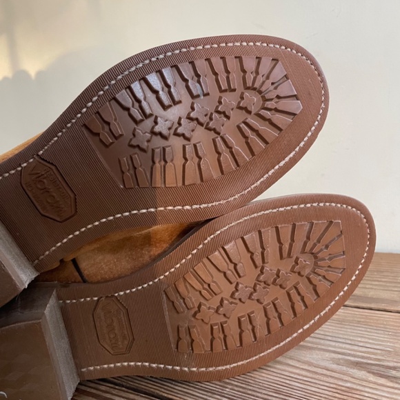 Vintage Wolverine | 1979 Harvest Wheat Suede Cowboy Western Boot 8.5 M Vibram - Picture 11 of 16
